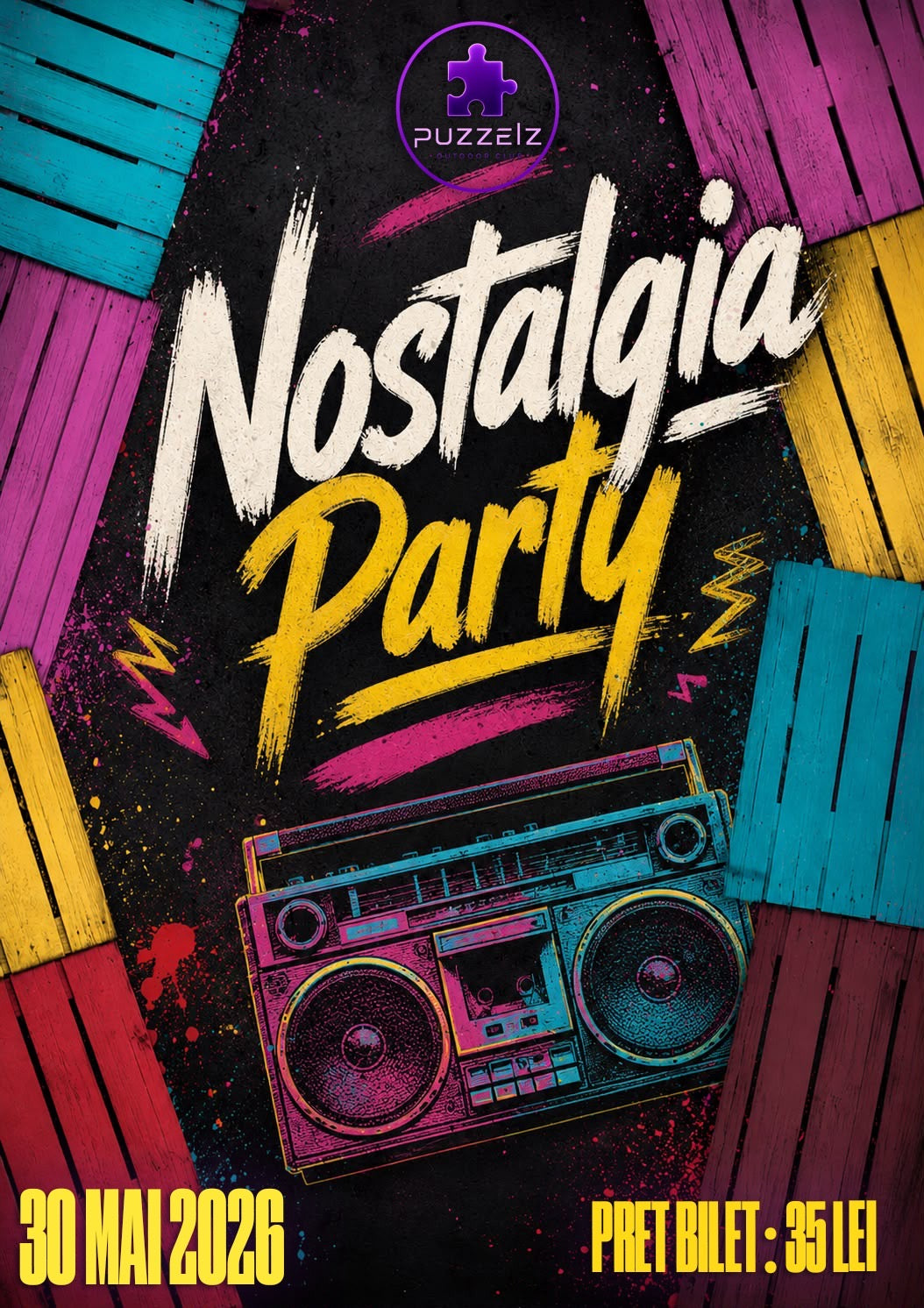 [PUZZELZ CLUB] Nostalgia Party 30 mai