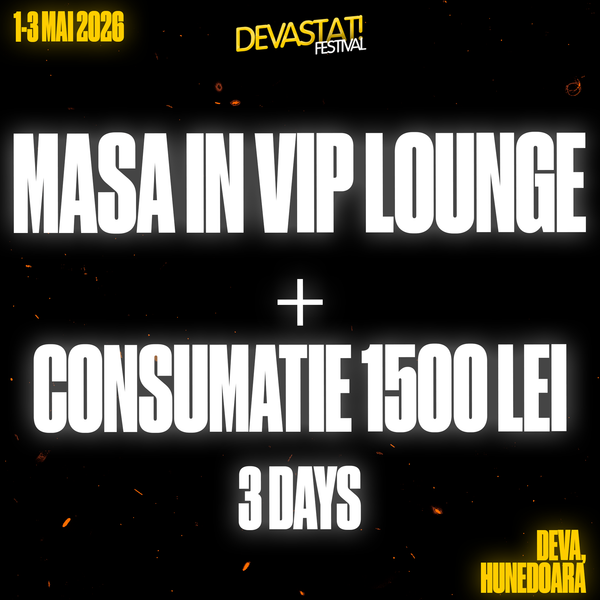 Devastat! Festival 2026 - MESA VIP
